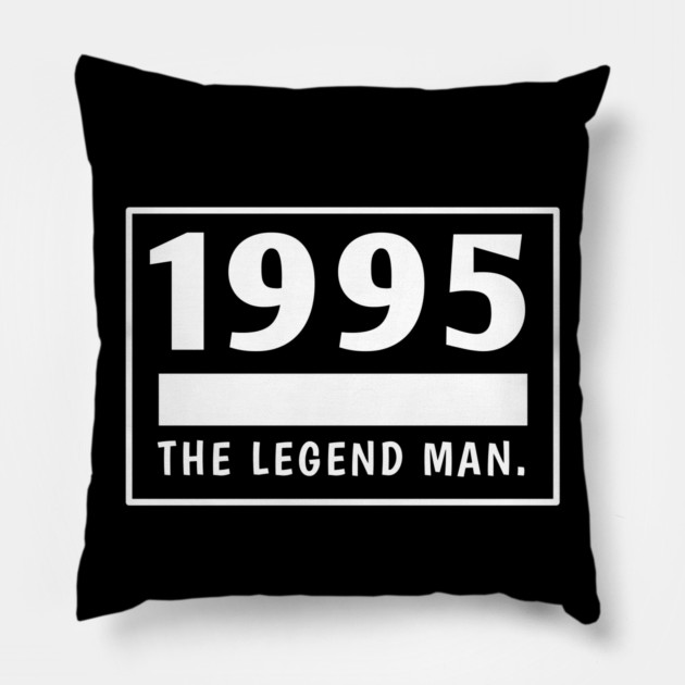 1995 birthday Pillow by BlackMeme94