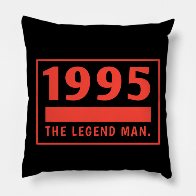1995 birthday Pillow by BlackMeme94
