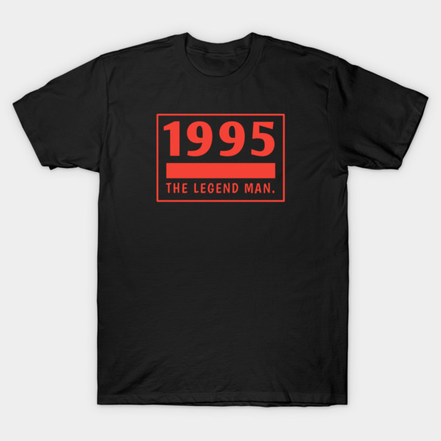 1995 birthday T-Shirt by BlackMeme94
