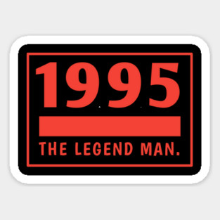 1995 birthday Sticker