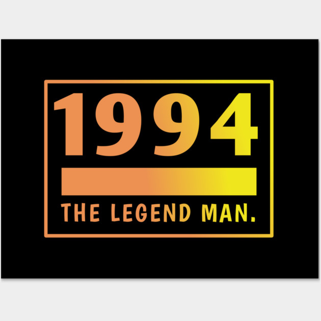 1994 birthday Wall Art by BlackMeme94
