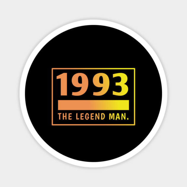 1993 birthday Magnet by BlackMeme94