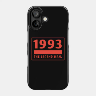 1993 birthday Phone Case