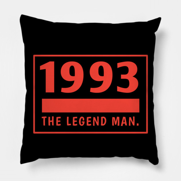 1993 birthday Pillow by BlackMeme94