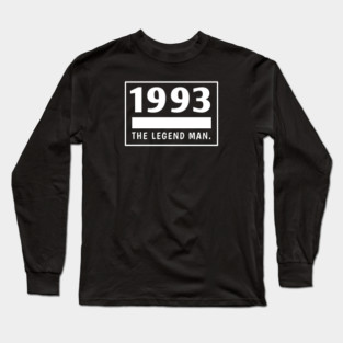 1993 birthday Long Sleeve T-Shirt