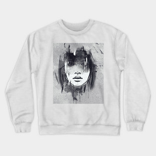Women - grunge style Crewneck Sweatshirt