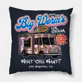 Big Worm's Ice Cream Friday movie Dks Pillow