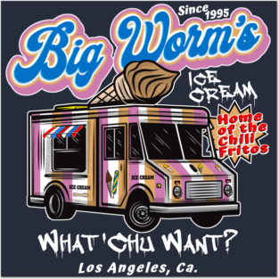 Big Worm's Ice Cream Friday movie Dks Posters and Art