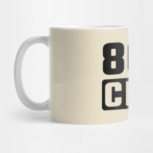 80th birthday Mug