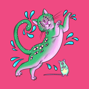 Watermelon Cat T-Shirt