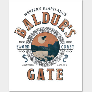 Adventure Awaits baldurs gate 3 Posters and Art