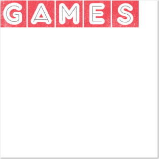 GAMES Posters and Art