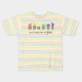 Succulent Pride Kids T-Shirt