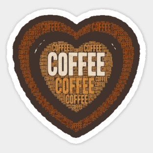 I Heart Coffee Magnet