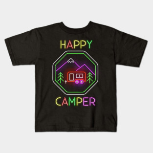 I'M Simple Camping Wine Dog Flip-Flops Lover Women Shirt Tee Kids T-Shirt
