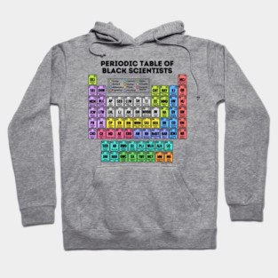 Periodic Table of Black Scientists (Light) Hoodie