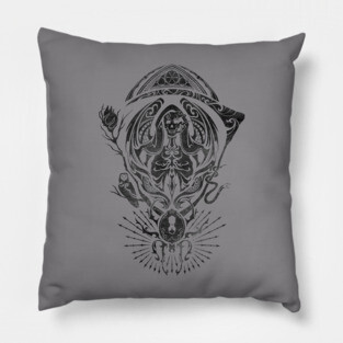 The Grim Reaper Pillow