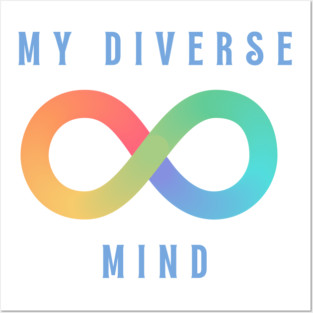 My Diverse Mind Posters and Art