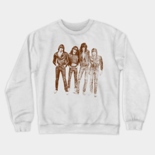 Ramones - Retro Vintage Sketches Crewneck Sweatshirt