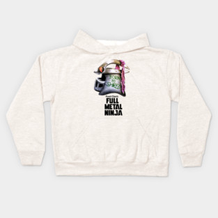 Full Metal Ninja Villain [Light Colours] Kids Hoodie