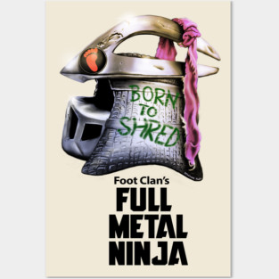 Full Metal Ninja Villain [Light Colours] Posters and Art