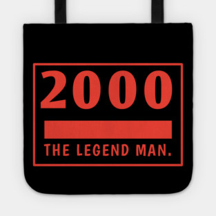 2000 birthday Tote