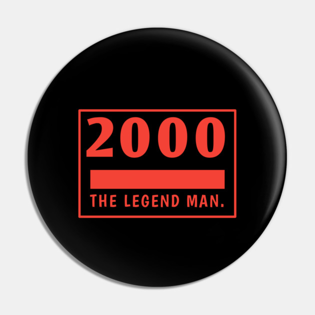 2000 birthday Pin by BlackMeme94