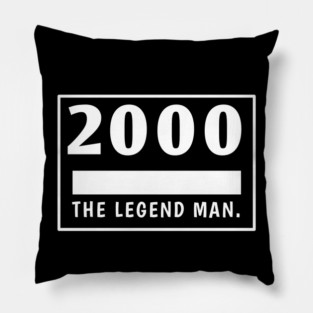 2000 birthday Pillow