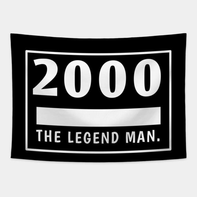 2000 birthday Tapestry by BlackMeme94