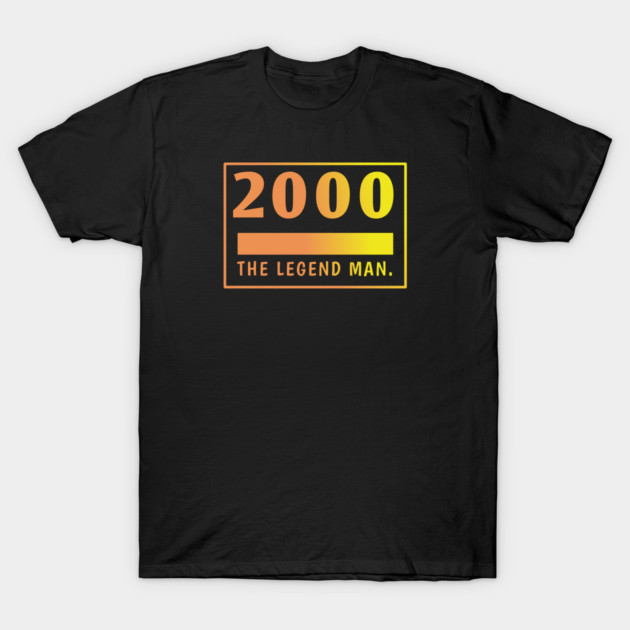 2000 birthday T-Shirt by BlackMeme94