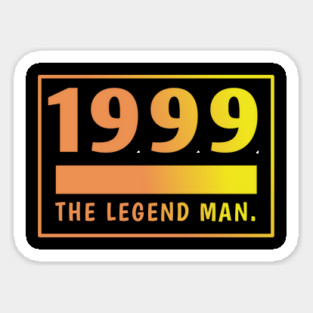 1999 birthday Sticker