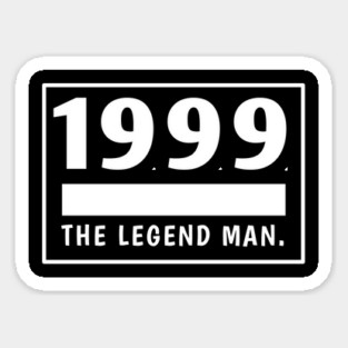 1999 birthday Sticker
