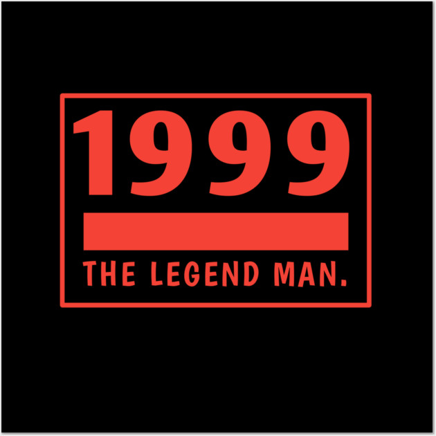 1999 birthday Wall Art by BlackMeme94