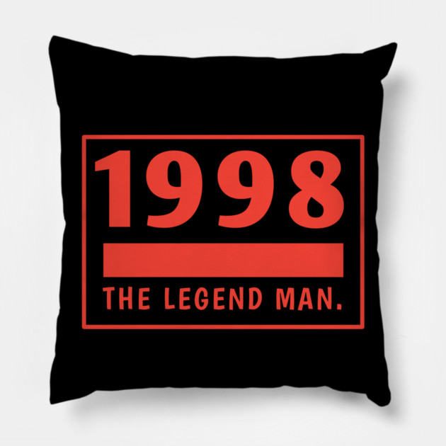 1998 birthday Pillow by BlackMeme94