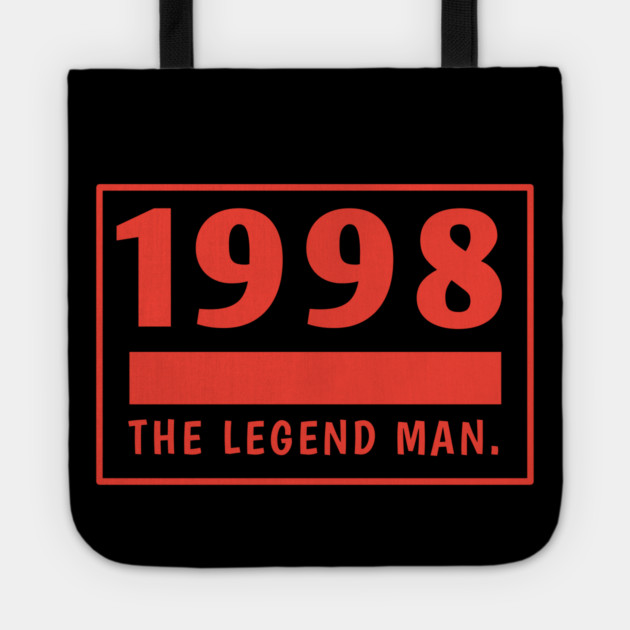 1998 birthday Tote by BlackMeme94