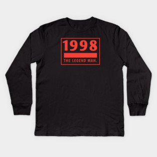 1998 birthday Kids Long Sleeve T-Shirt