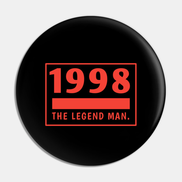 1998 birthday Pin by BlackMeme94
