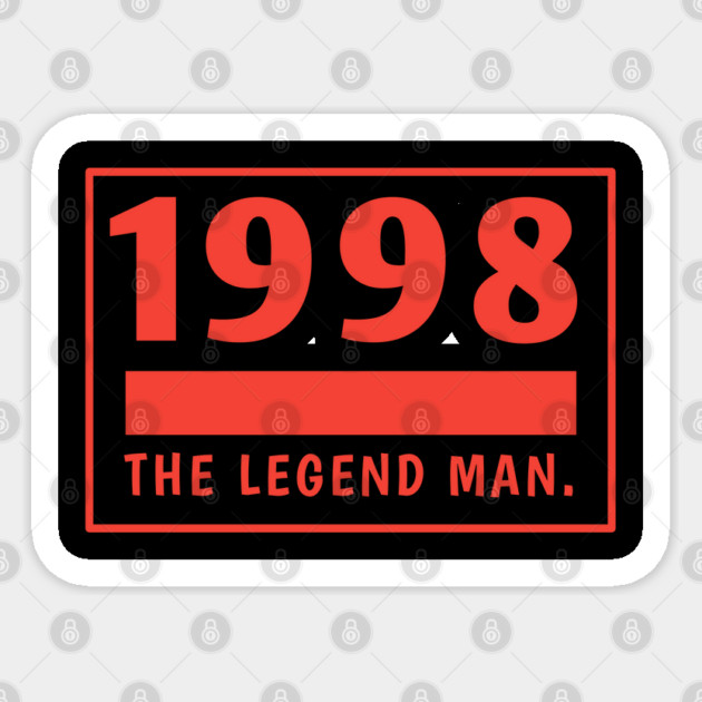 1998 birthday Sticker by BlackMeme94