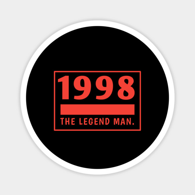 1998 birthday Magnet by BlackMeme94