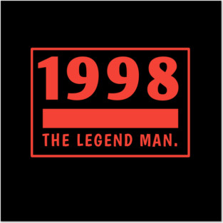 1998 birthday Posters and Art