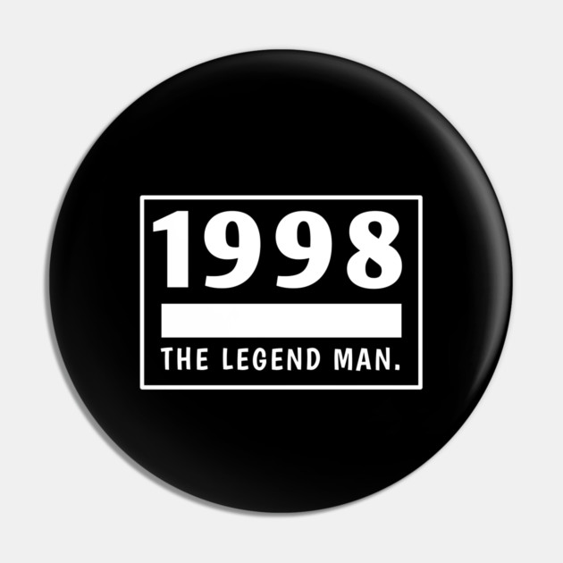 1998 birthday Pin by BlackMeme94