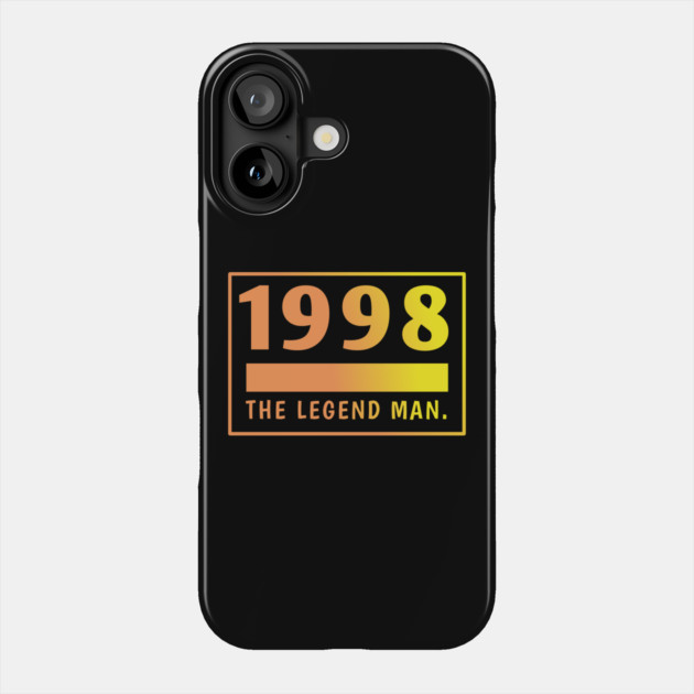 1998 birthday Phone Case by BlackMeme94