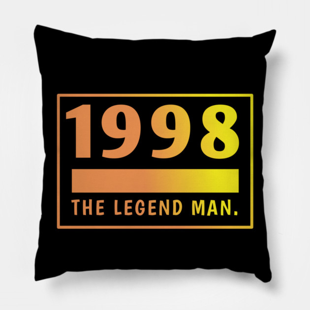 1998 birthday Pillow by BlackMeme94