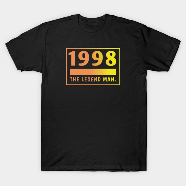1998 birthday T-Shirt by BlackMeme94