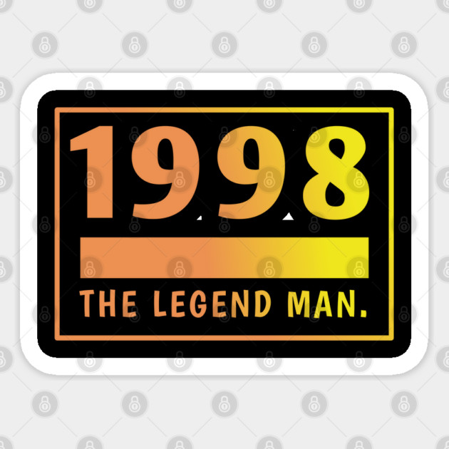 1998 birthday Sticker by BlackMeme94