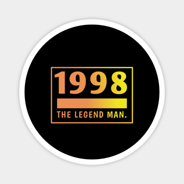 1998 birthday Magnet by BlackMeme94