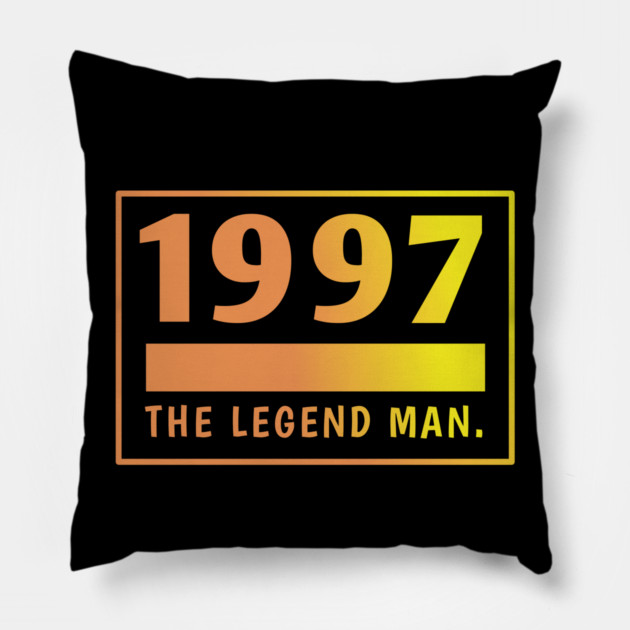 1997 birthday Pillow by BlackMeme94