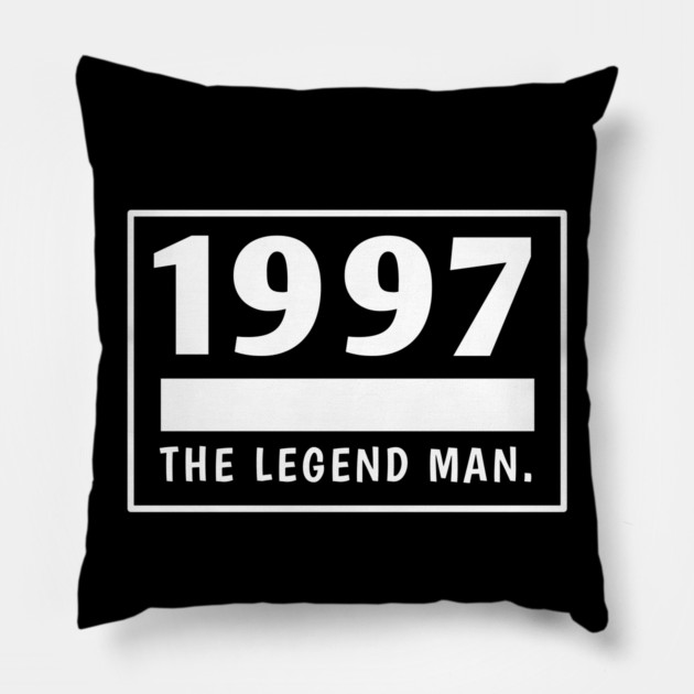 1997 birthday Pillow by BlackMeme94