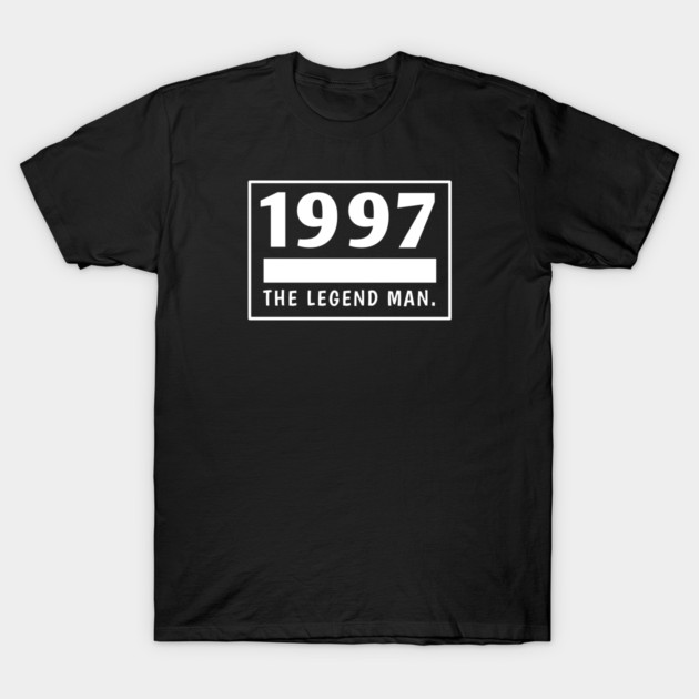 1997 birthday T-Shirt by BlackMeme94
