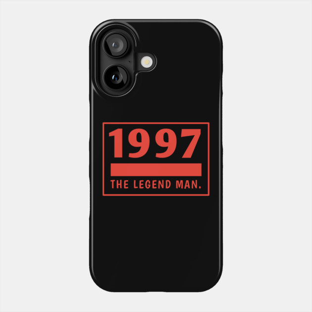 1997 birthday Phone Case by BlackMeme94